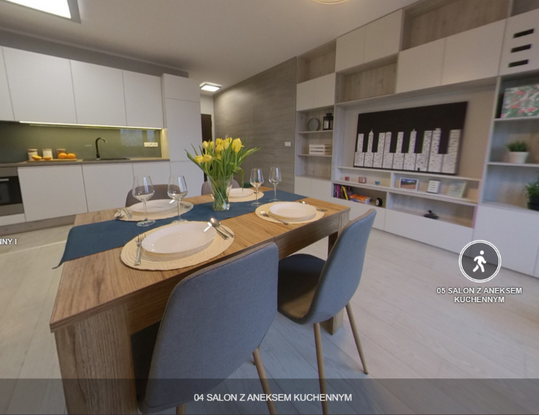 Wirtualny Spacer Podgląd z aplikacji